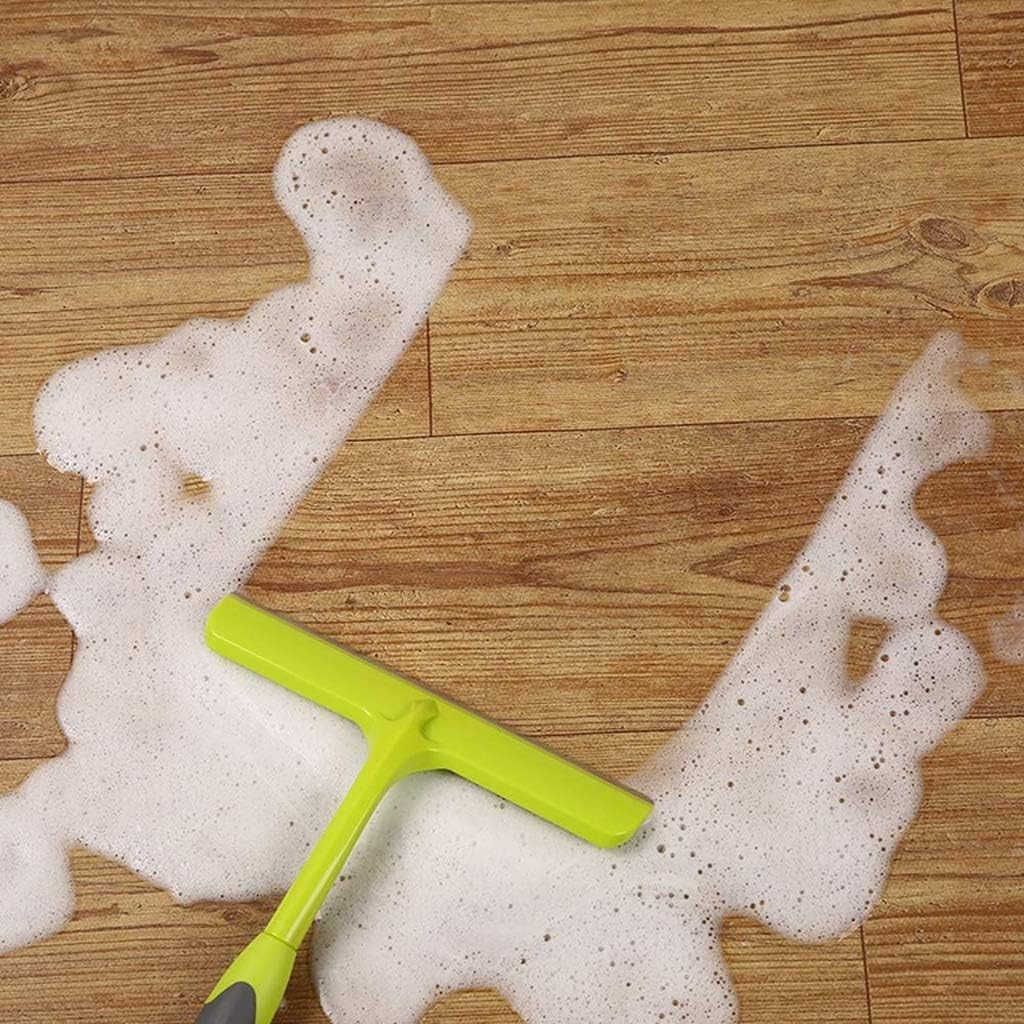 Green Glass Wiper，Home Plastic Window Scraper Car Squeegee, Bathroom Wiper, Shower Cleaner for Shower Doors