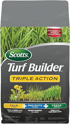 Scotts Turf Builder Triple Action1 - Weed Control, Lawn Weed