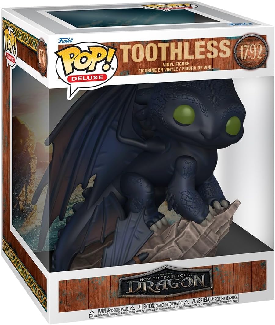 Funko POP! Deluxe: How to Train Your Dragon - Toothless