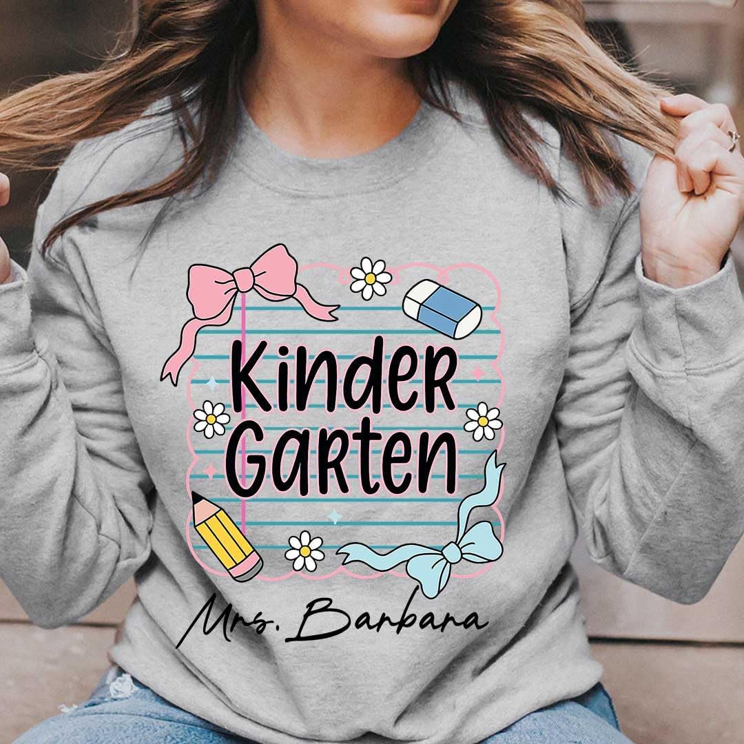 GABITA Personalized Teacher Shirts, Teachers Appreciation Gifts, Back to School Shirts, First Day of School Shirt - Image 5