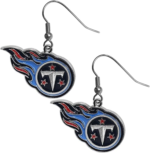 Vista 11 de Siskiyou Sports NFL womens Dangle Earrings and Charm Bangle Bracelet Set