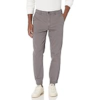 Amazon Essentials Pantaloni Jogger Chino dalla vestibilità Aderente Uomo