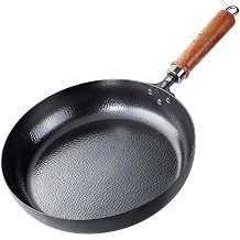 MITSUMOTO SAKARI 11-Inch Japanese Iron Skillet, Flat Bottom