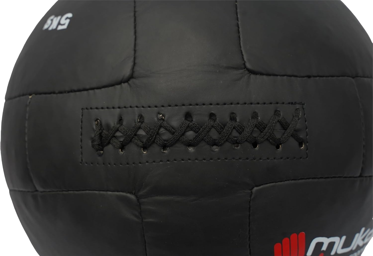 5 kg Wall Ball Soft Synthetic Leather Shell Weighted Medicine Ball for Pilates, Yoga, Strength Training & Physical Therapy with Non-Slippery Grip