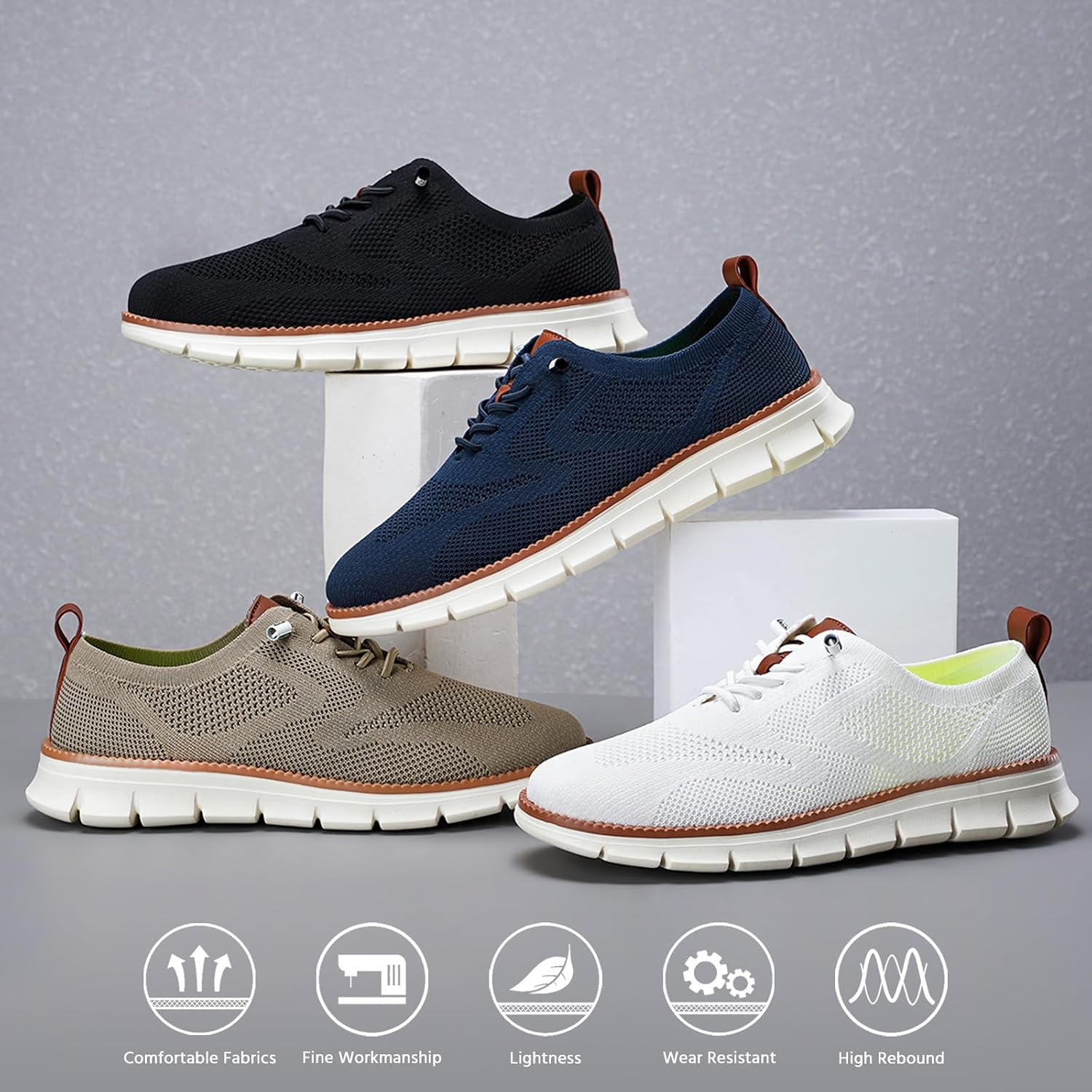 Top | TcIFE Men's Nordic Walking Shoes Road Running Shoes Athletic Slip-on Casual Loafer mens Shoes 2026 - view 4