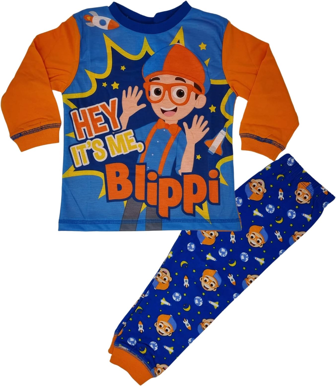 Blippi Space and Planets - Officially Licenced Pyjamas