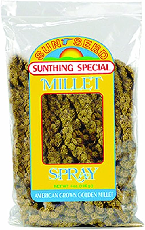Petisco de Painço em Espiga para Aves Sunseed 113 g