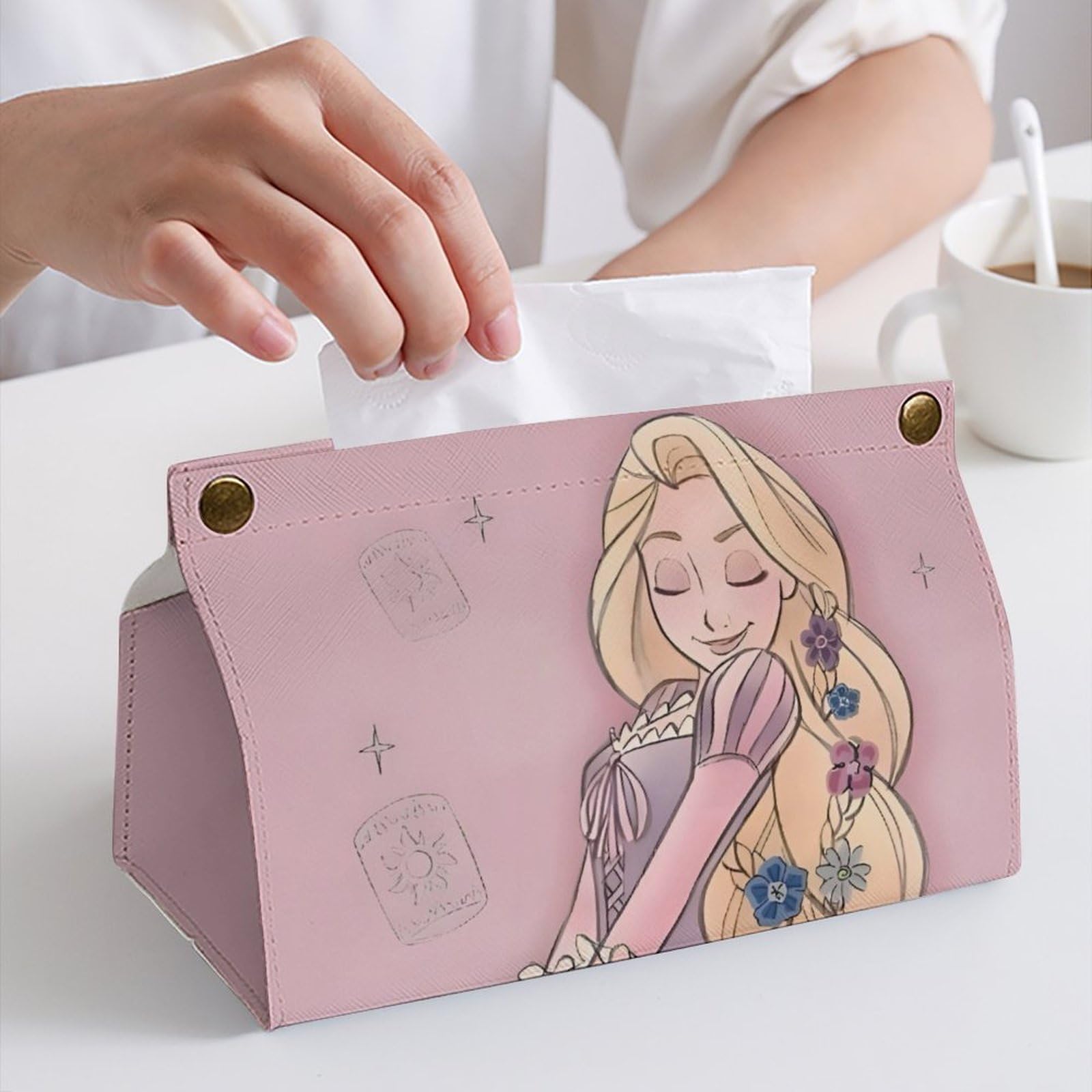 Amazon｜ラプンツェル プリンセス ティッシュケース レザー