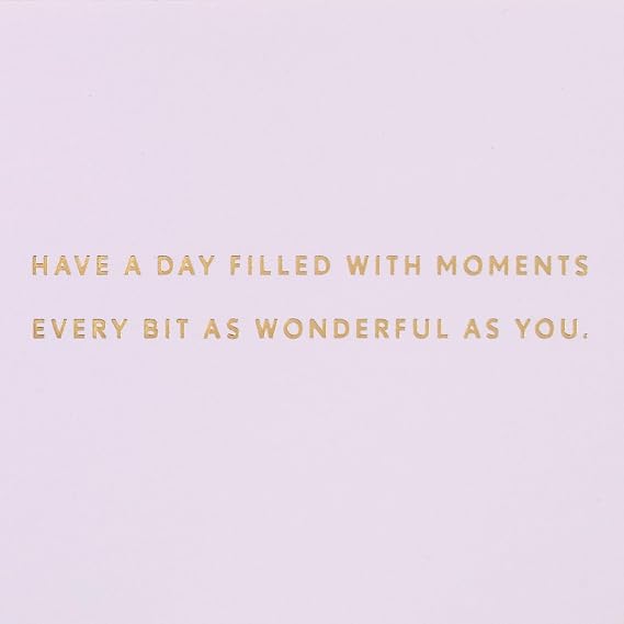 Hallmark Signature Mother's Day Card (Cut Paper Flowers Have a Wonderful Day)