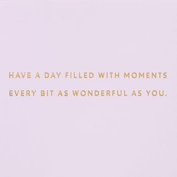 Hallmark Signature Mother's Day Card (Cut Paper Flowers Have a Wonderful Day)