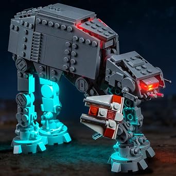 LED Lighting Compatible with LEGO AT-AT Walker 75440 - JUST Lights,Light Kit Compatible with LEGO 75440 AT-AT Walker,NOT Included The Model