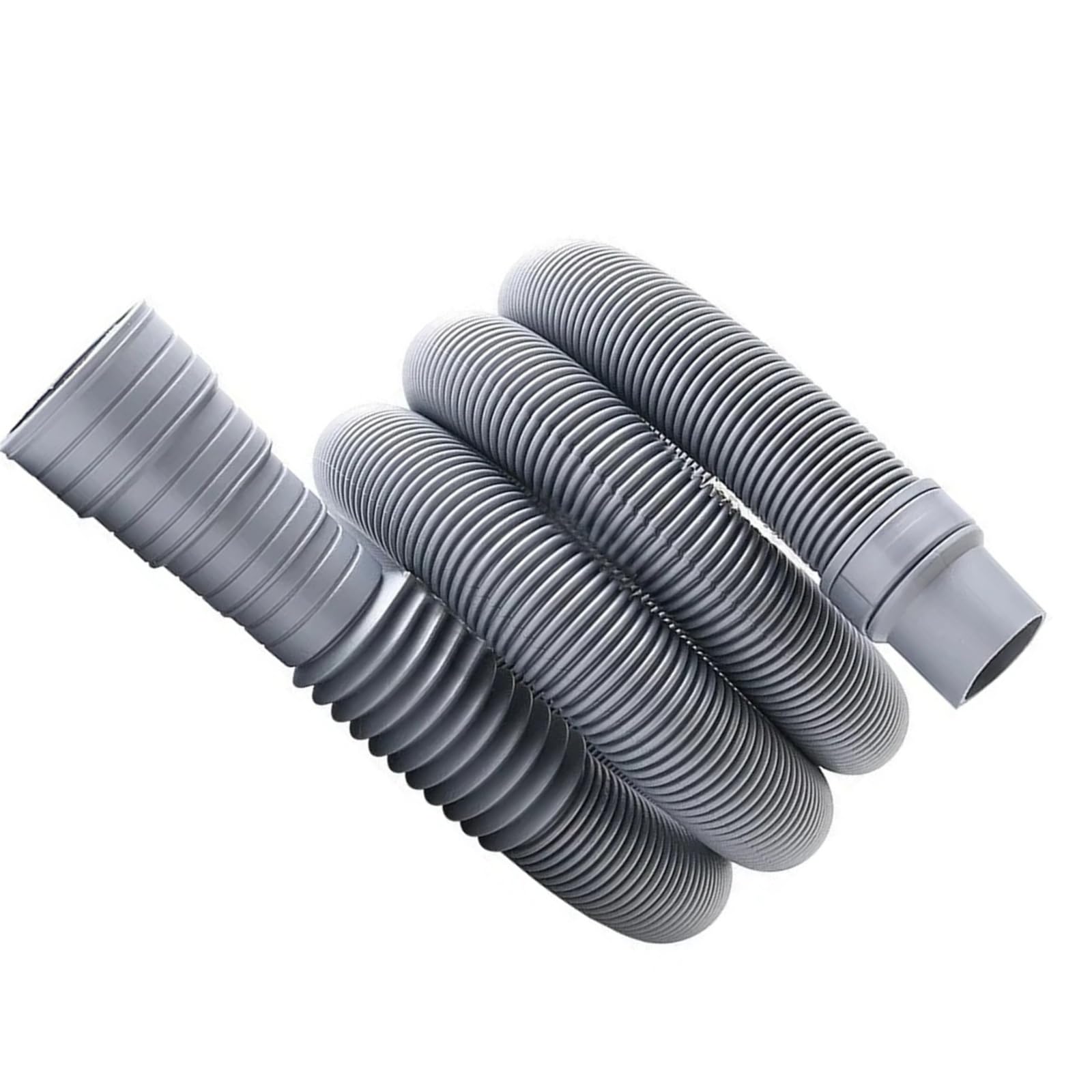 Tubo Di Scarico Universale For Lavatrice, Tubo Di Scarico Prolunga For Lavatrici Automatiche/Semi-Automatiche, Ondulato A Prova Di Perdite(2m-1pc)