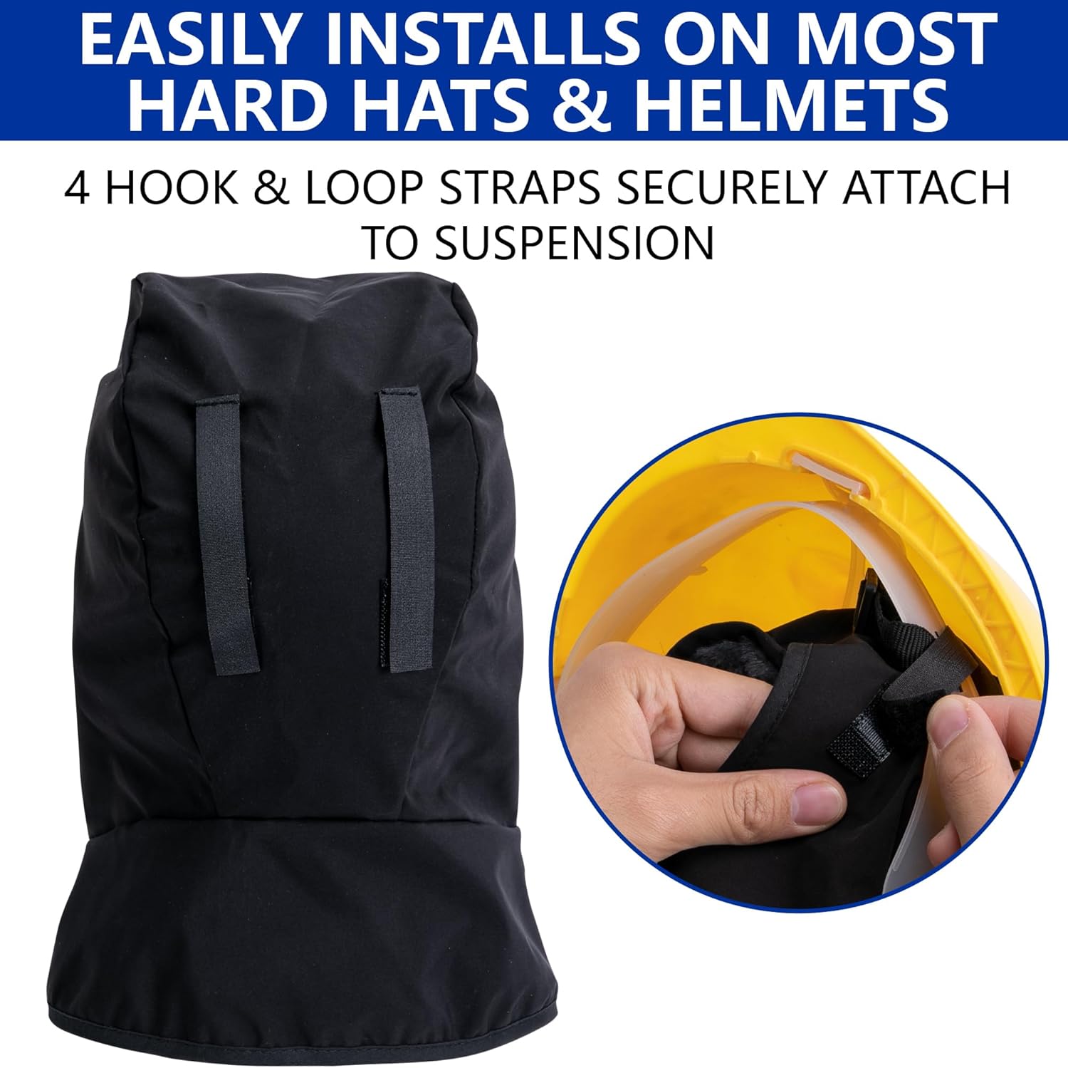 Winter Hard Hat Liner, Plush Warm Hard Hat Accessories Liners for Men & Women Cold Weather Protection