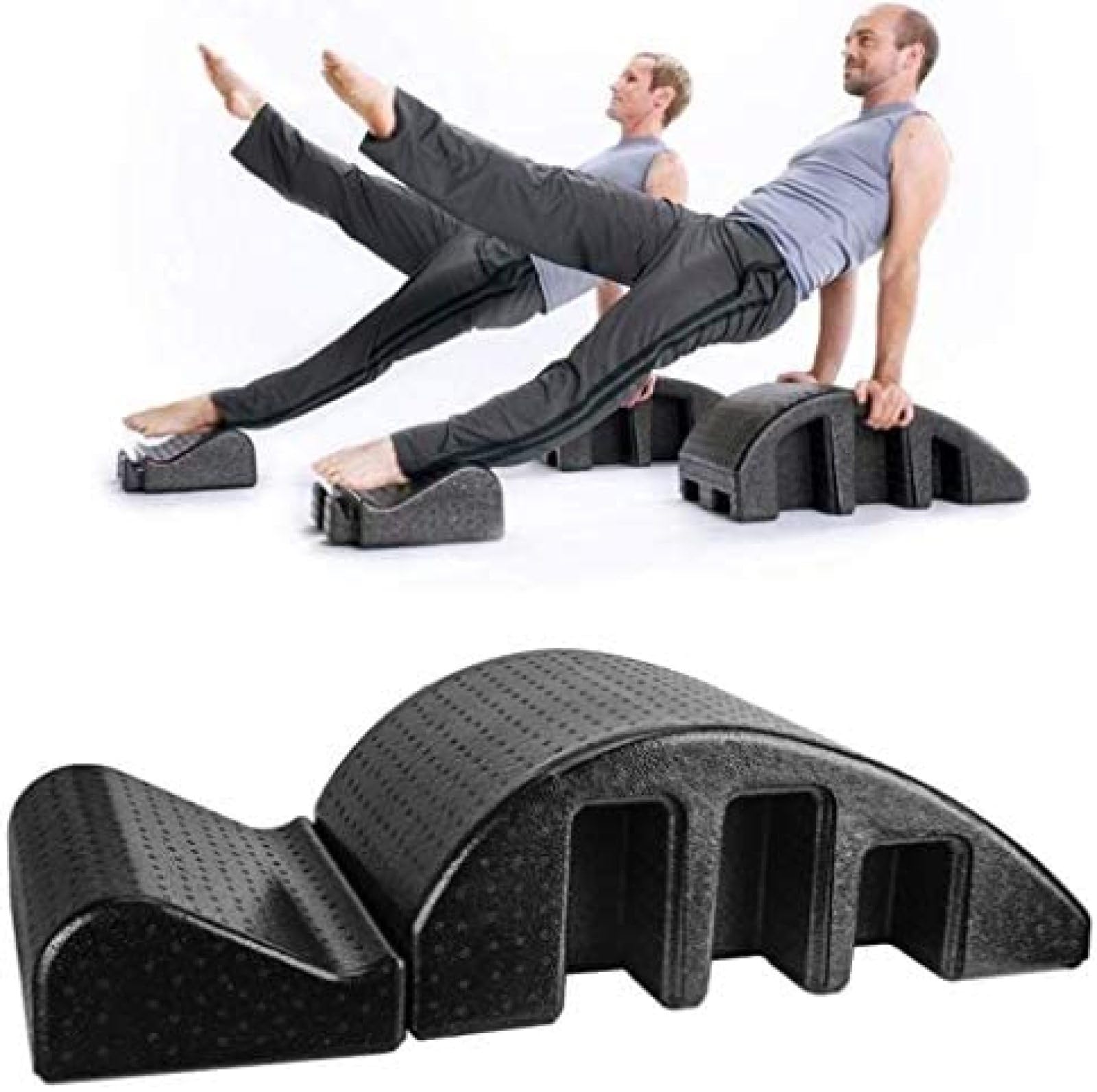 Correttore per arco della colonna vertebrale per pilates, accessorio per principianti, ideale per uso domestico e in studio,