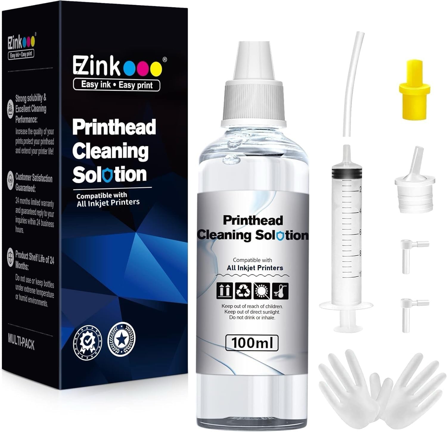 E-Z Ink Printer Cleaning Kit for Epson/HP/Canon/Brother, Printer Head Cleaning k…