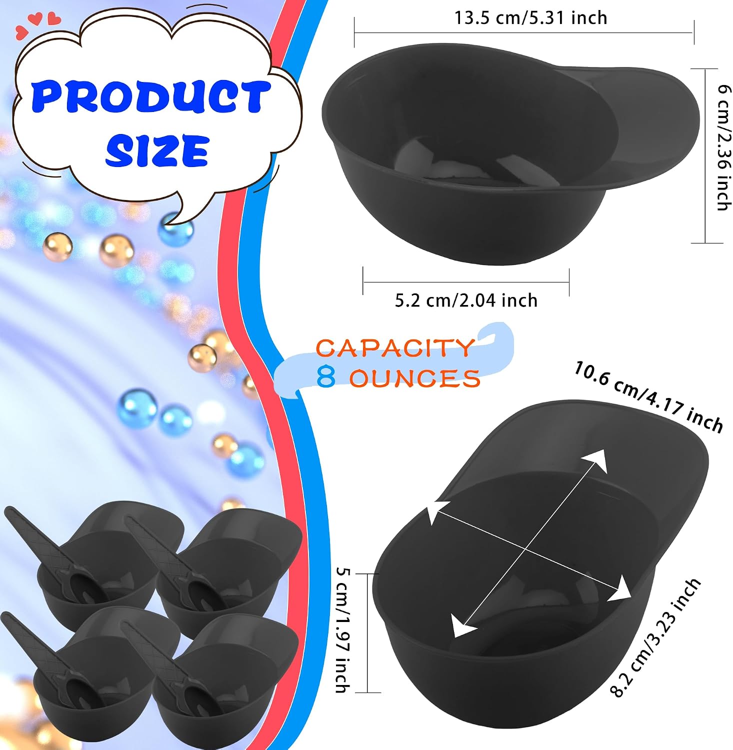 32 Pack 8 oz Baseball Helmet Ice Cream Bowl Plastic Baseball Cap Chip Bowl Mini Black Baseball Hat Snack Bowl for Birthday Ice Cream Party