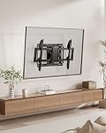 monTEK Full Motion TV Wall Mount for 37-84 Inch TVs, TV Mount Bracket with Articulating Arms, Tool-Free Tilt & Swivel, Extension, Max VESA 600x400mm, Fits 12“/16" Wood Studs, Up to 110lbs, 4X Tested