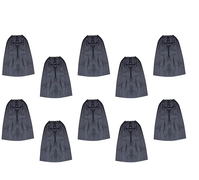 Fully Disposable Wax Apron For Women And Girls Home And Parlour Use Facial Care Elastic Gown For Spa Use 10 Pcs Pack Of 1