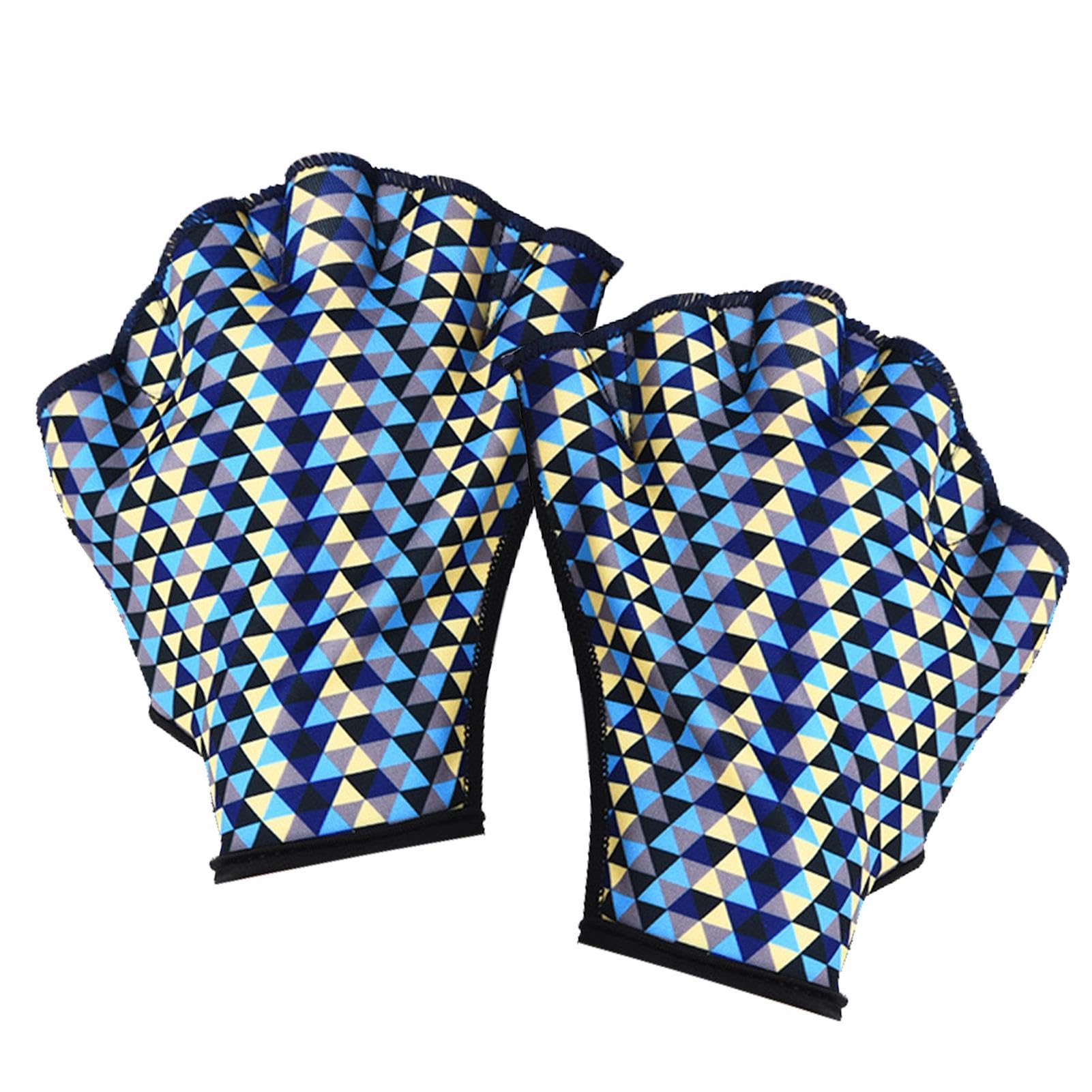 Shitafe Swim Gloves for Women, Aqua Gloves, Fingerless Swim Gloves for Water Aerobics, Aquatic Fitness, and Swim Training