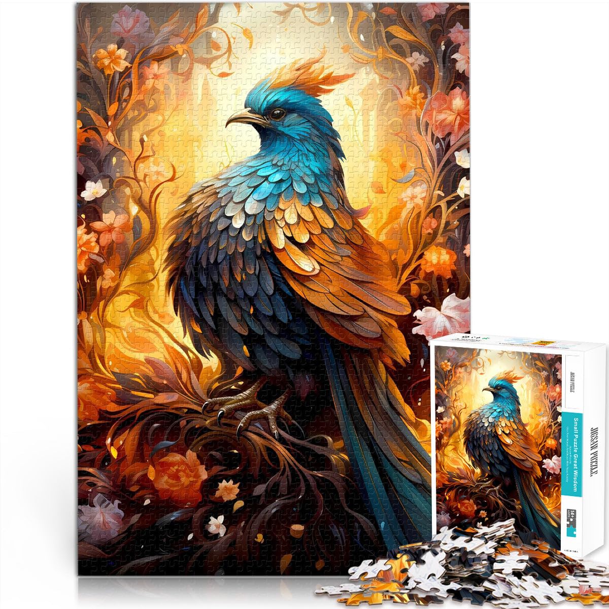 jigsaw 2000 pieces for adults art bird Lernspiel-Herausforderungsspielzeug Einzigartige Geburtstags- und Geschenkideen70x100cm — image 1