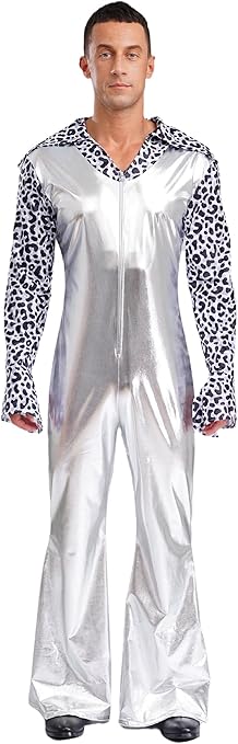 70er Disco Kostüm Jumpsuit Let´s Dance » Kostümpalast