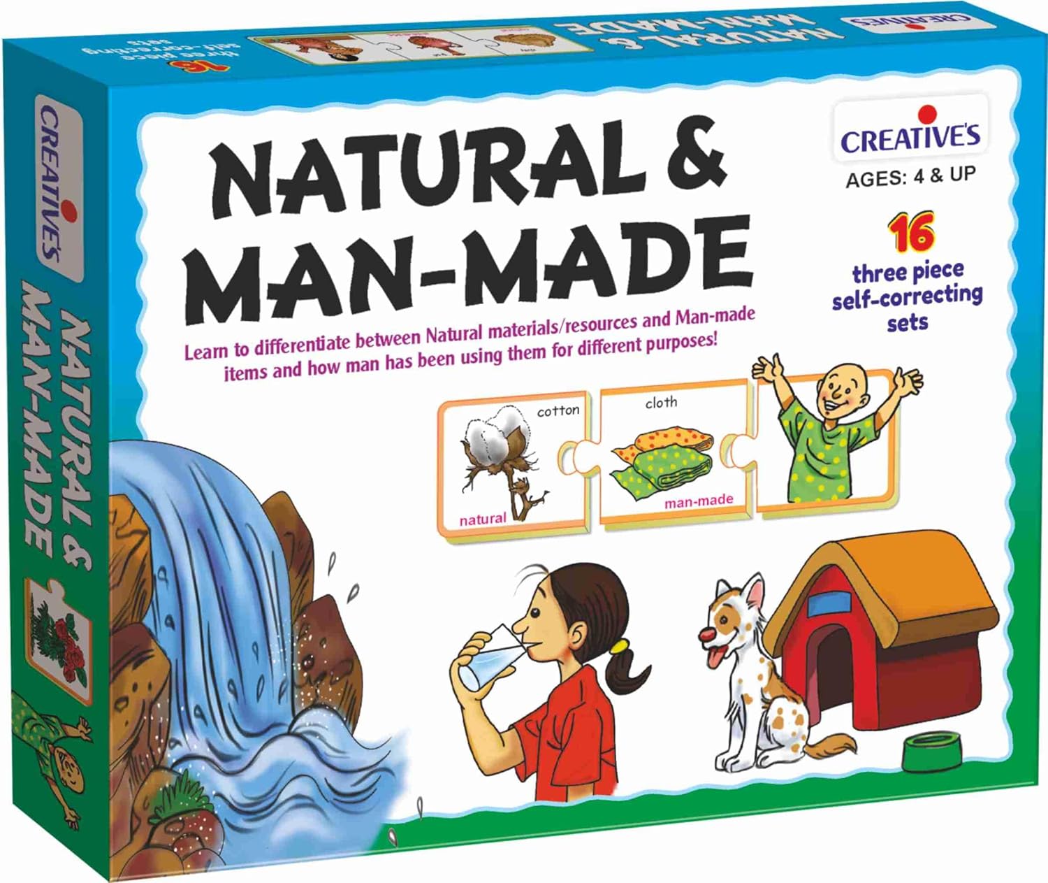 Creative Educational 0246 "Natural and Man Made Game