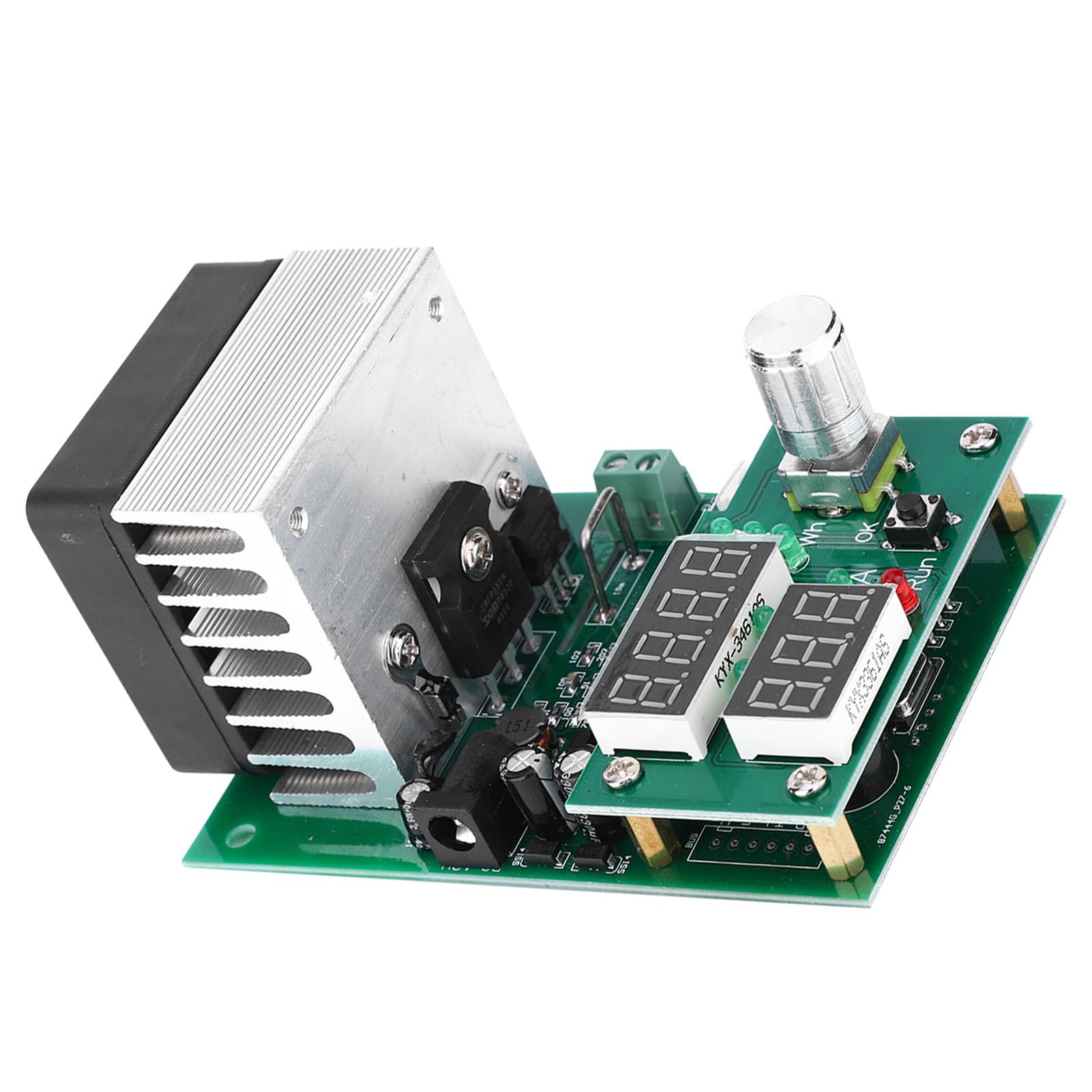 Digital Battery Capacity Tester and Constant Current Electronic Load Module - 60W 9.99A 30V for Battery Discharge and Aging Testing