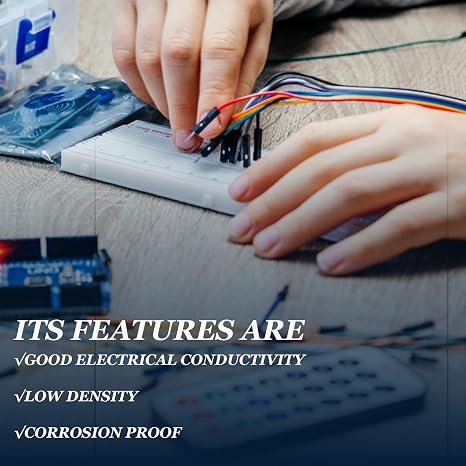 Multicolored Dupont Wire,DupontBreadboard RibbonCable,Compatible forArduino