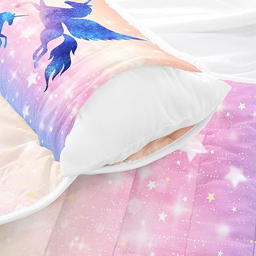 Miniatura 8 de Tapete para siesta espacial  Saco de dormir de galaxia espacial con almohada extraíble  Juego de ropa de cama para guardería y fiestas de pijamas