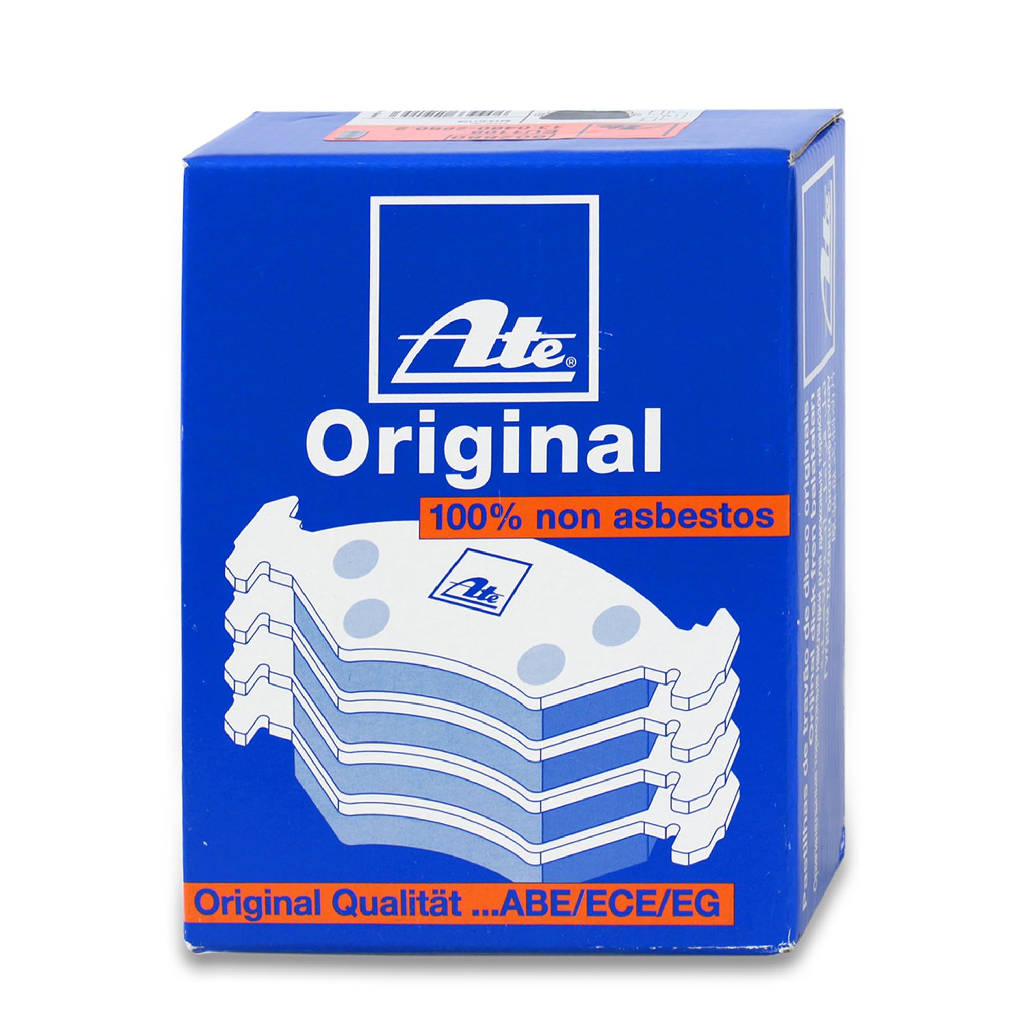 ATE Bremsenset Hinterachse inkl. Bremsscheiben hinten Ø259mm voll und Bremsbeläge hinten Kompatibel mit LEXUS CT (ZWA10), SUBARU TREZIA, TOYOTA PRIUS (W3), PRIUS (W5), PRIUS PHV (W52), VERSO S (P12)
