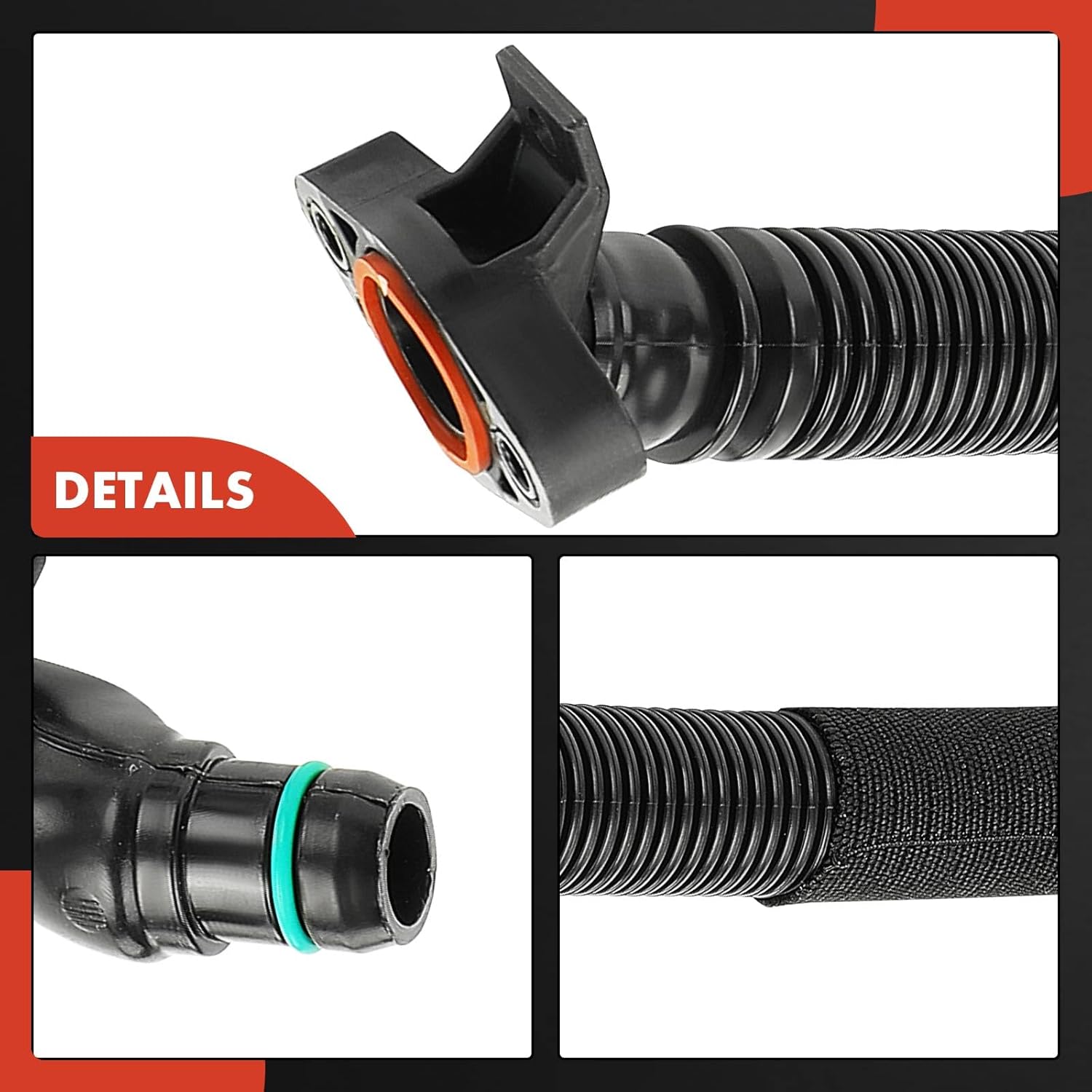 A-Premium Engine Air Clean Intake Tube Hose Compatible with Land Rover Range Rover 2014-2019 3.0L