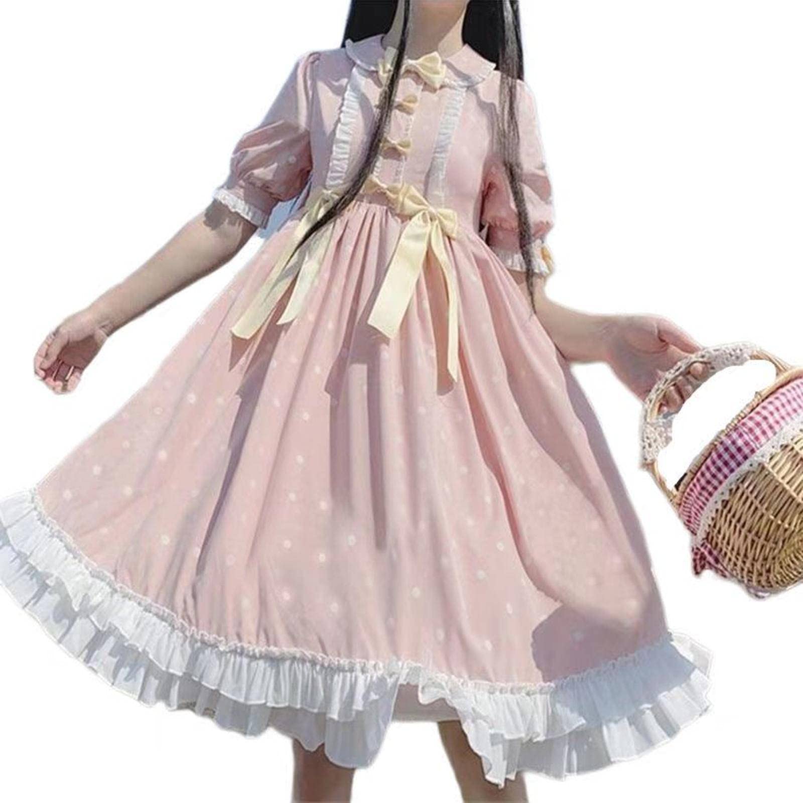 Aisybbwomens Harajuku Japanese Kawaii Sweet Girl Doll Collar Piece