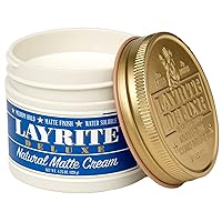 Vista 2 de Layrite Crema mate natural, básica, blanca, soda de crema suave, 4.25 onzas
