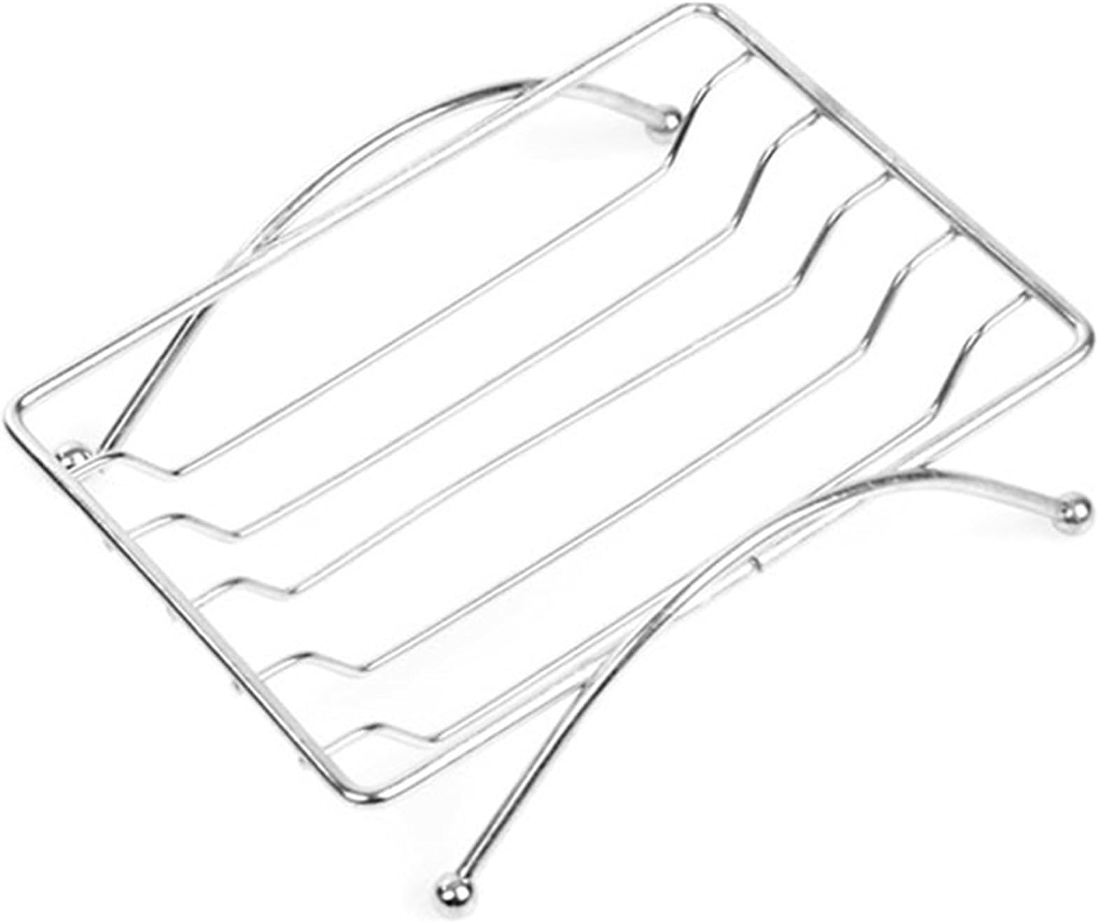 Stainless Steel Soap Dish for Bathroom or Kitchen - Sponge Dish Holder