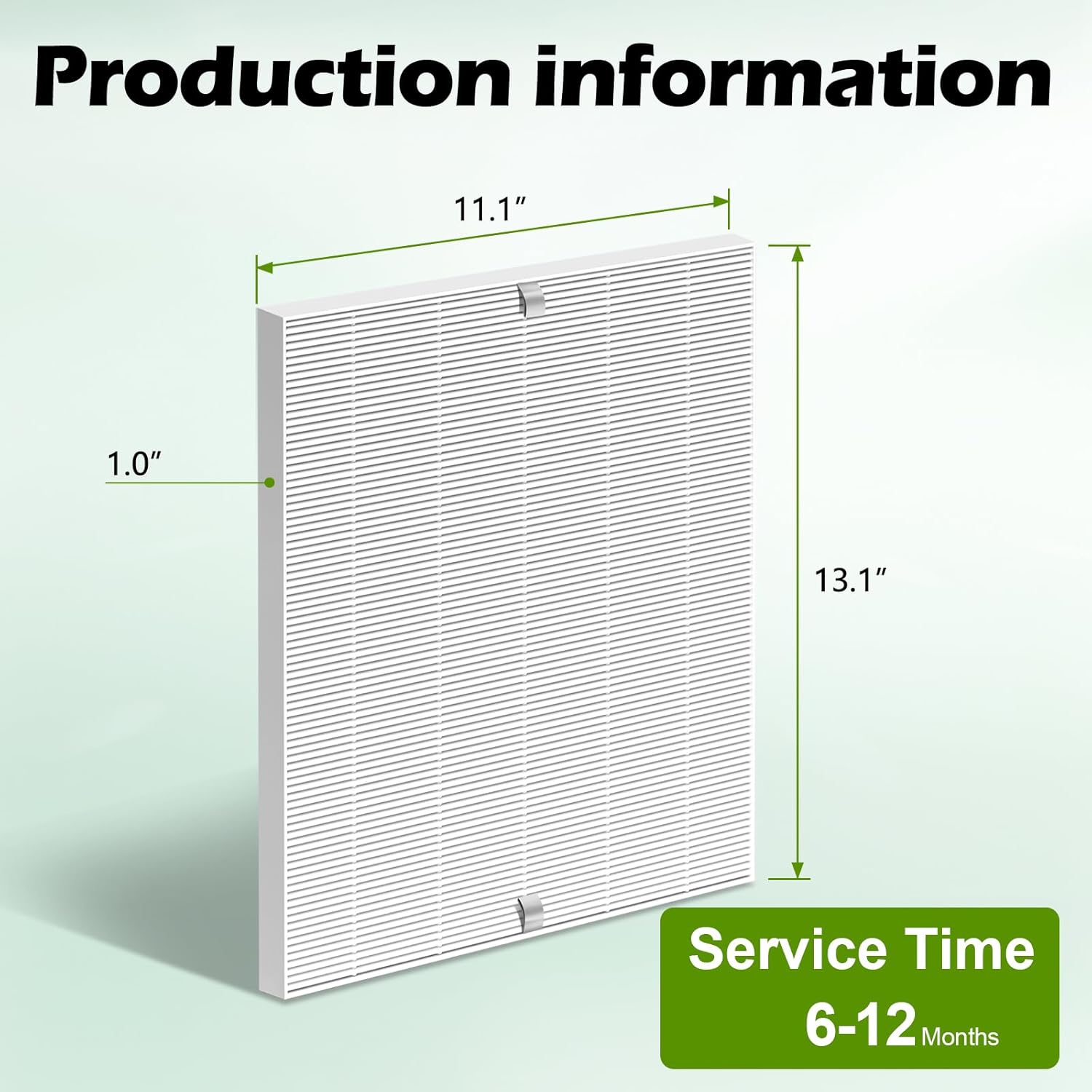 C545 True HEPA Replacement Filter 4 Pack H13 True HEPA Air Filter Replacement for Winix C545 Purifier Filter S Compatible with Part 1712-009600, 2522-0058-00 Allergy & Dust Reduction