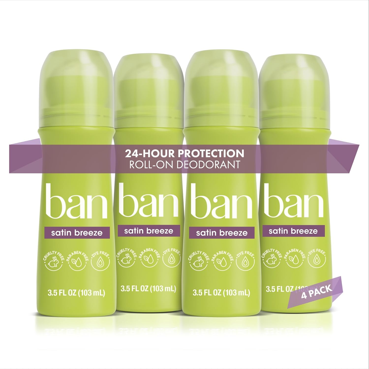 Ban Satin Breeze: 24-Hour Odor & Sweat Defense for All
