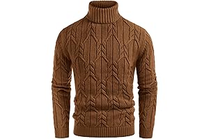 Men's Turtleneck Sweater: Warmth and Style