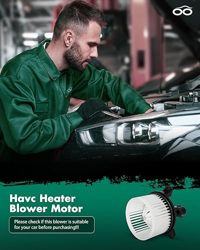 Vista 802 de SCITOO 700188 Reemplazo del motor del ventilador HVAC con jaula de ventilador para Toyota Tacoma 2005-2015, reemplazo OE - 87103-04043, 87103-04044