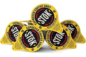 100 SToK Caffeinated Unsweetened Black Coffee Shots