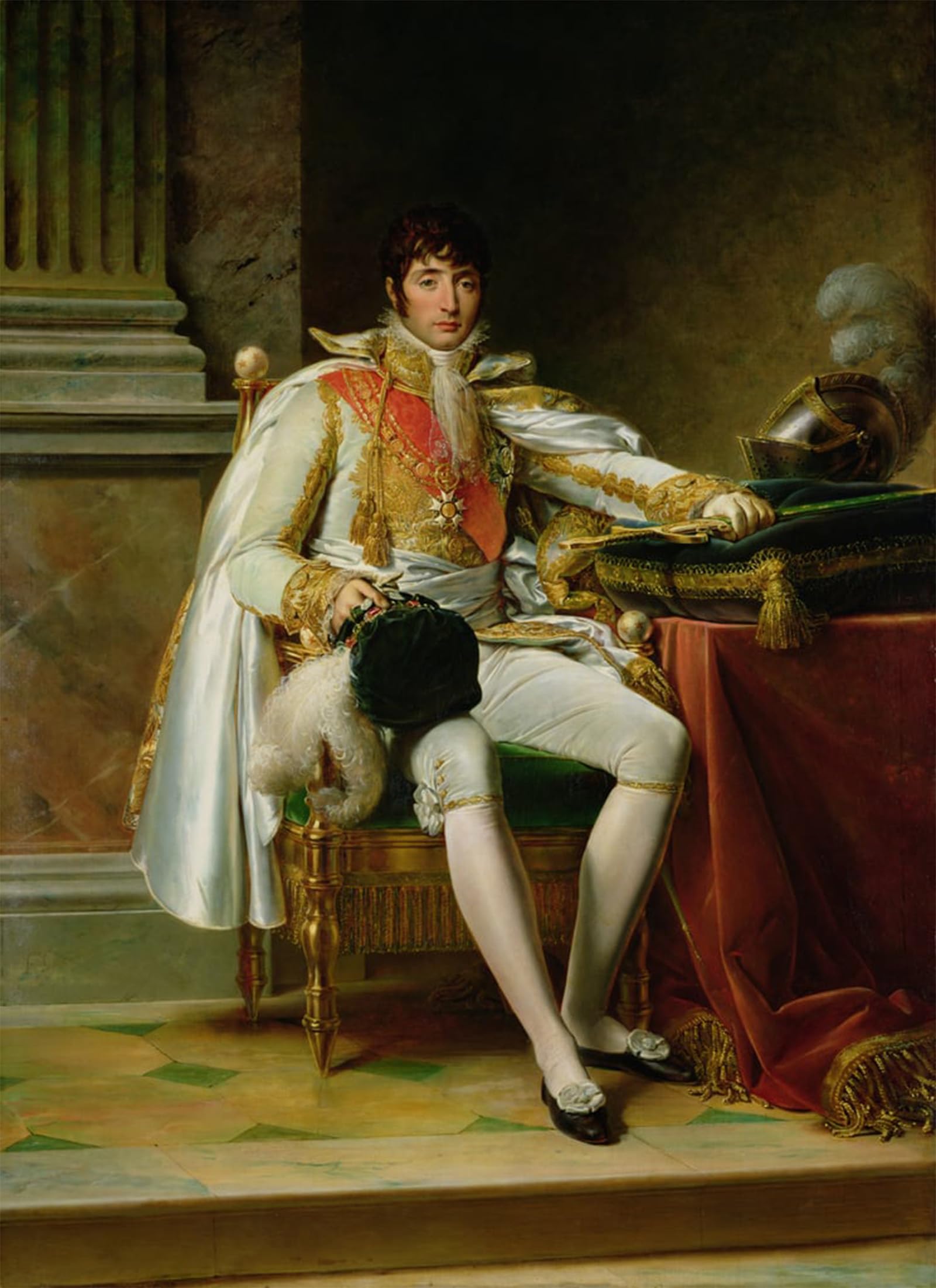 SERENDIPITP Vintage Wall Art Canvas Nordic Poster Canvas Print Picture Louis Bonaparte by Baron François Pascal Simon Gérard Wall Art Poster for Home Decor 60x90cm