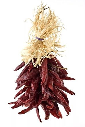 Dried Hatch New Mexico Chile Pepper, Red Chili Pods, 4 oz, 8 oz, and 1 lb (1 LB)