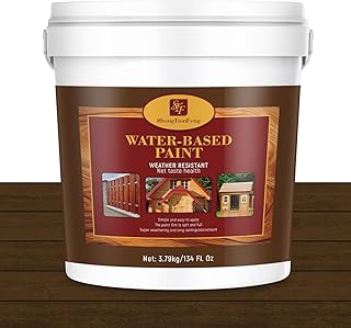 Ready Seal Stain & Sealer & Preservative for Wood, Outdoor Deck and Fence - All-in-One Exterior Wood Stain and Waterproofing Sealant – Easy to Apply, UV Protection - 1 Gallon,Dark Walnut