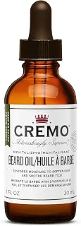 Cremo Beard Oil, Forest Blend - Restores Moisture, Softens And Reduces Beard Itch for All Lengths Of Facial Hair, 1 fl oz