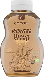Coconut Syrup by COCOES | Organic, Low Glycemic Index Sugar and Honey Alternative | Vegan, Keto, Paleo, Gluten-Free, Diabetic-Friendly | Sustainably Farmed in the Philippines
