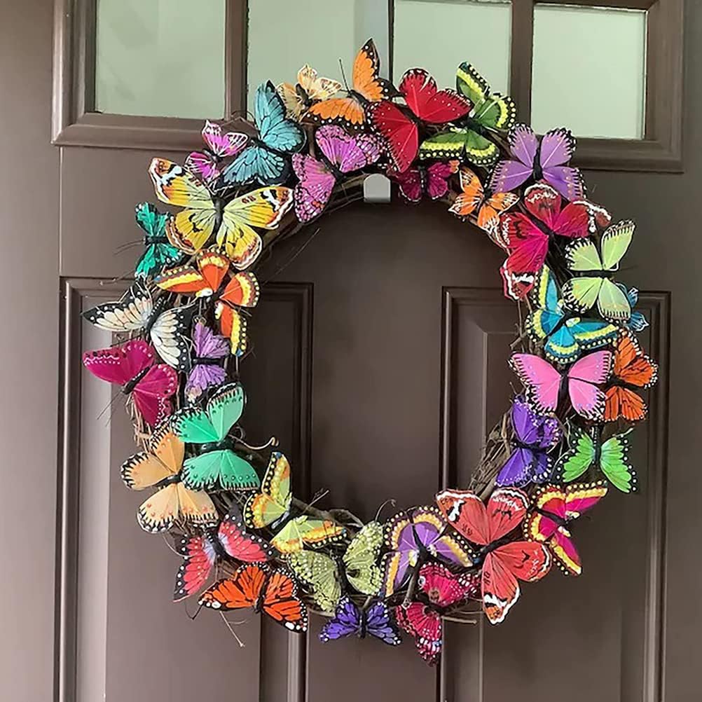 Fairy Door for Trees Miniature Fairy Garden Outdoor Decor Accessories, Yard Art Sculpture Decoration for Kids Room, Wall and Trees Outdoor Miniature Fairy Garden