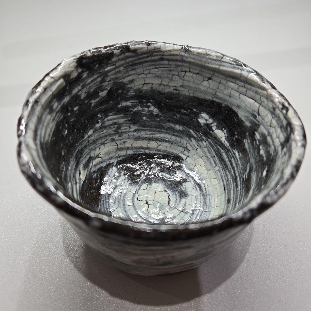 中川自然坊 刷毛目唐津喬麦猪口 2客セット 中川自然坊 刷毛