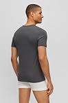 BOSS Mens 3-Pack Crew Neck Cotton Jersey T-Shirts