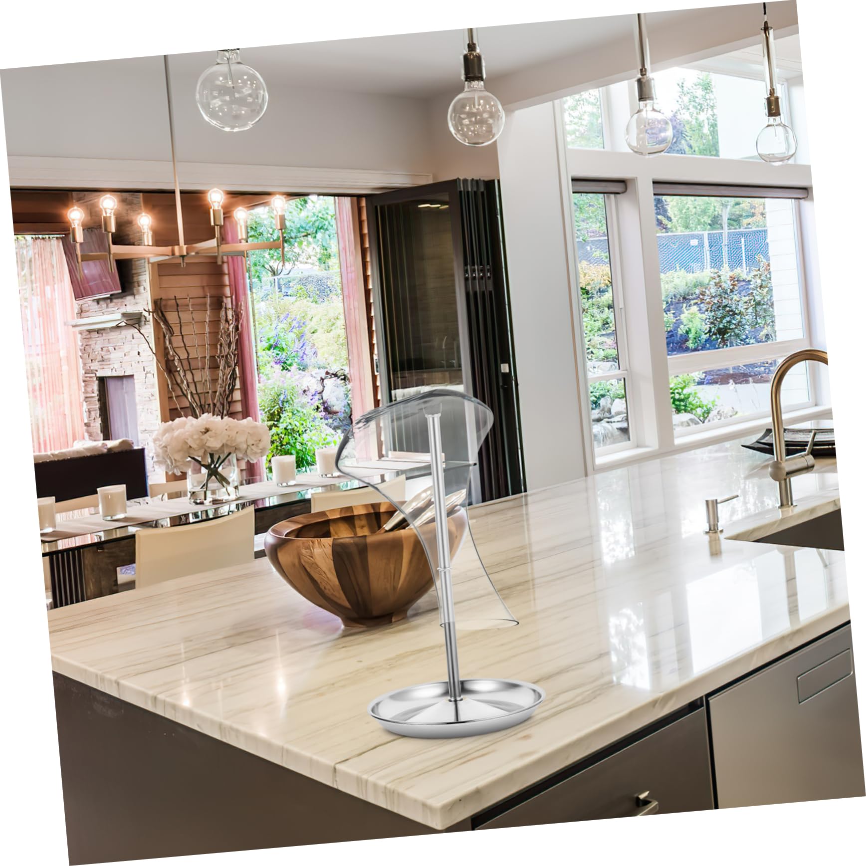 Supporto per decanter per vino, vassoio antigoccia per asciugare e conservare, accessorio perfetto per la casa per cucina e bar, accessorio ideale per caraffa per vino