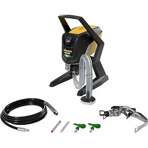 WAGNER Airless pulverizador de pintura Control Pro 250 R para pinturas plásticas/látex, barnices y esmaltes, 15 m²-2 min, regulación del aire a presión 110 bar, manguera 9m