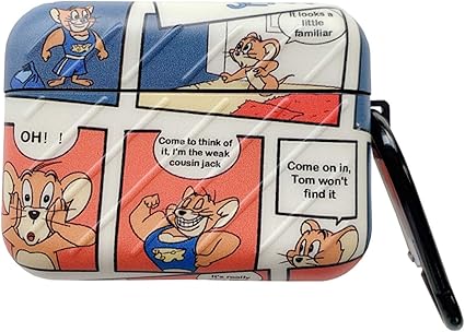Amazon Airpodsケースカバー Tom And Jerry 第1 2世代 Airpods Pro かわいい エアーポッズ トムとジェリー ケースカバー おしゃれ イヤホンケース 保護 耐衝撃 友達 恋人 プレゼント Toppower イヤホン ヘッドホンケース